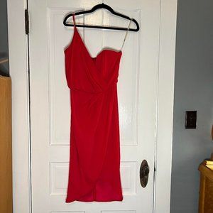 Red Onestrap Dress